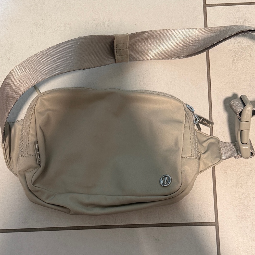 lululemon athletica Beige Crossbody Bag